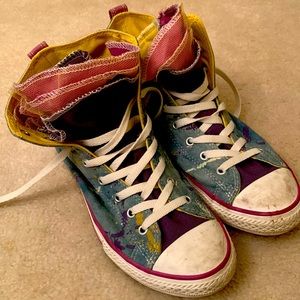 One of a kind Converse high tops